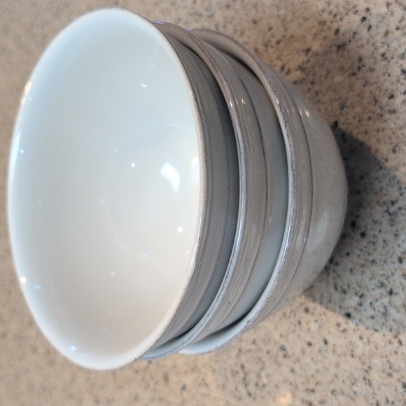 POTTERY BARN/"CAMBRIA" Cereal/Soup Bowls/SET of 3 - Picture 3 of 9